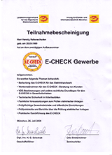 E-Check Gewerbe